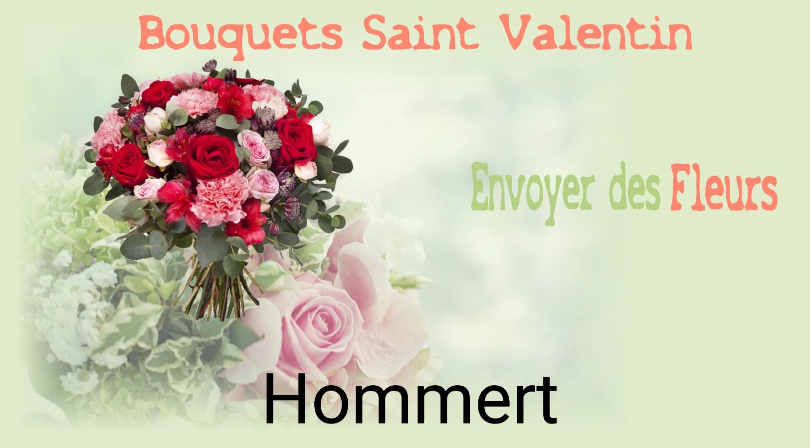 Roses de Saint-Valentin livrées à Hommert